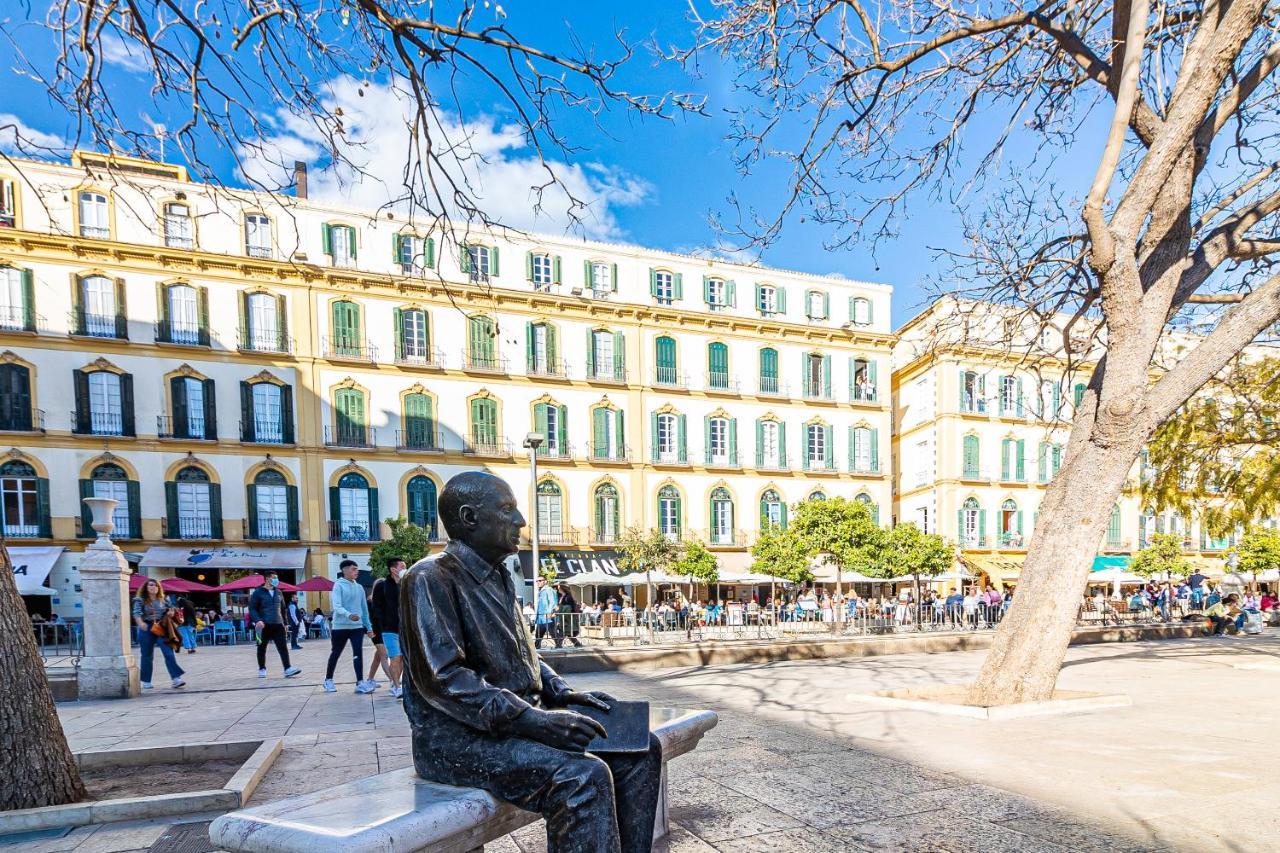 Malaga Center Flat Balcony At Picasso'S Home Exterior photo