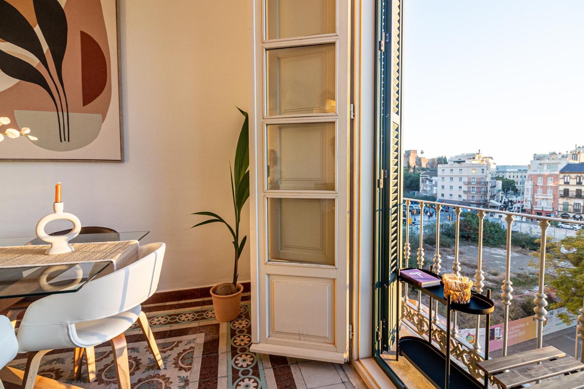 Malaga Center Flat Balcony At Picasso'S Home Exterior photo
